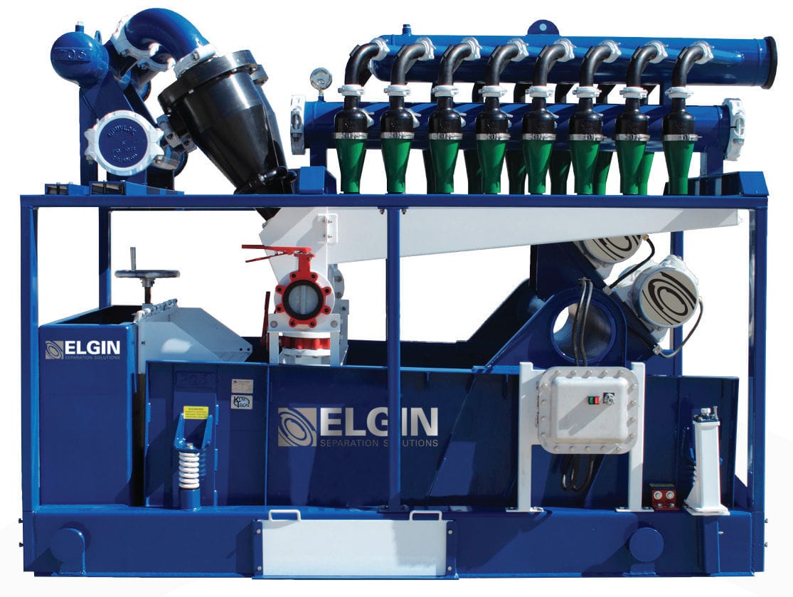 Automatic cleaning system Mud Cleaner Elgin Separation Solutions