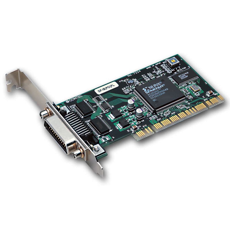 PCI bus interface card - GP-IB(PCI)FL - CONTEC - GPIB / industrial /  low-profile