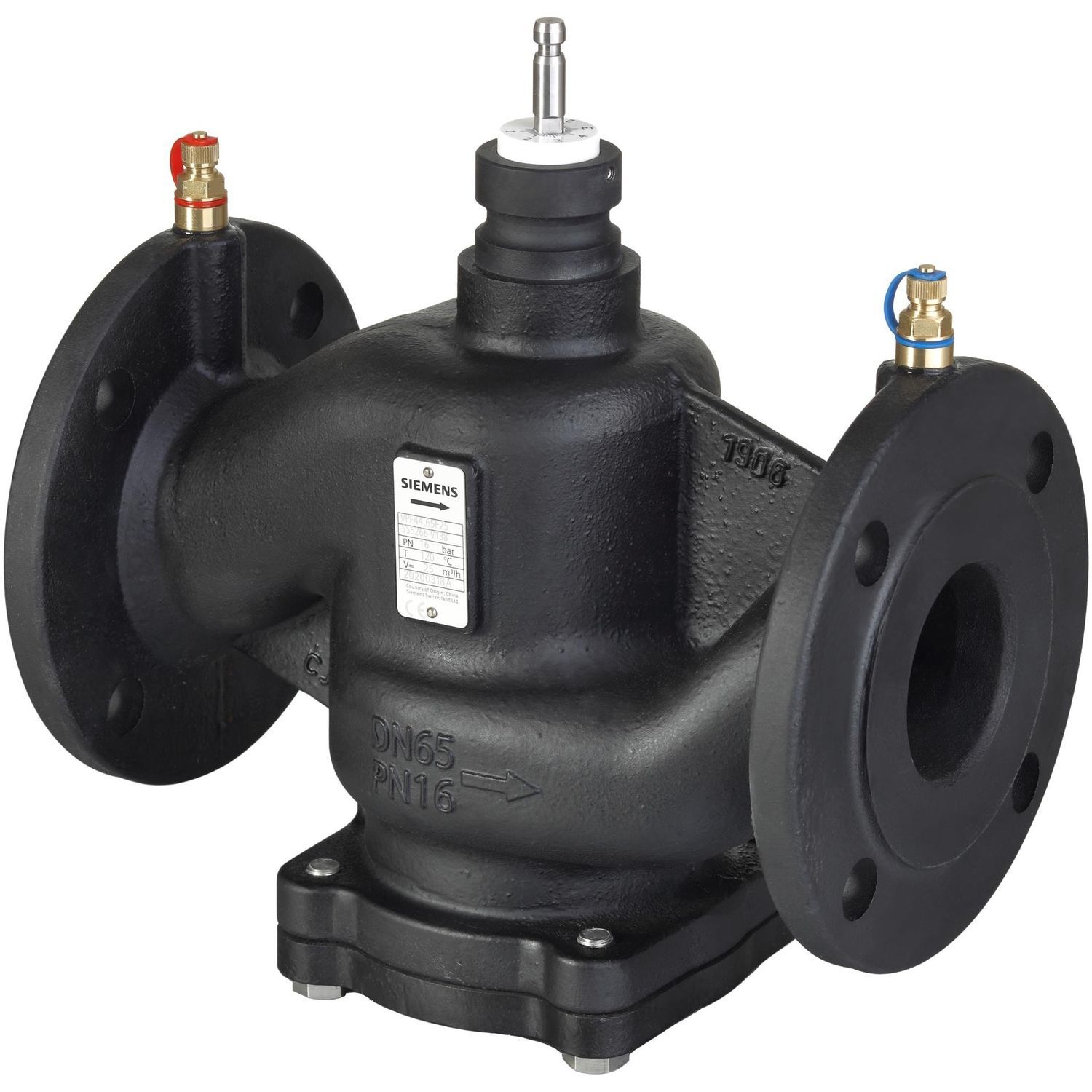 Globe valve - VPF series - Siemens Building Technology HVAC Products ...