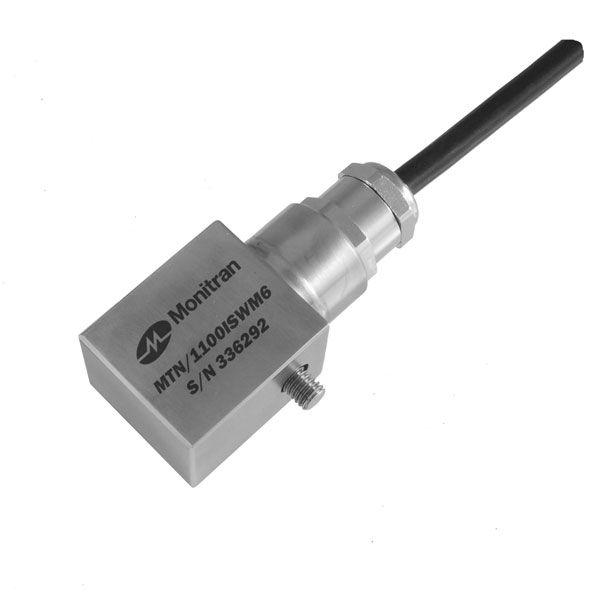Triaxial accelerometer MTN/1100ISW, MTN/1100ISWM6 Monitran