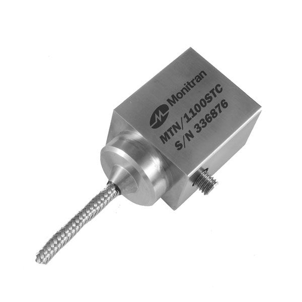 Triaxial accelerometer MTN/1100STC Monitran vibrating / constant
