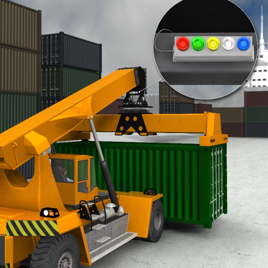 Strobe Beacon Light Rotating Led Dc K50 Series Banner