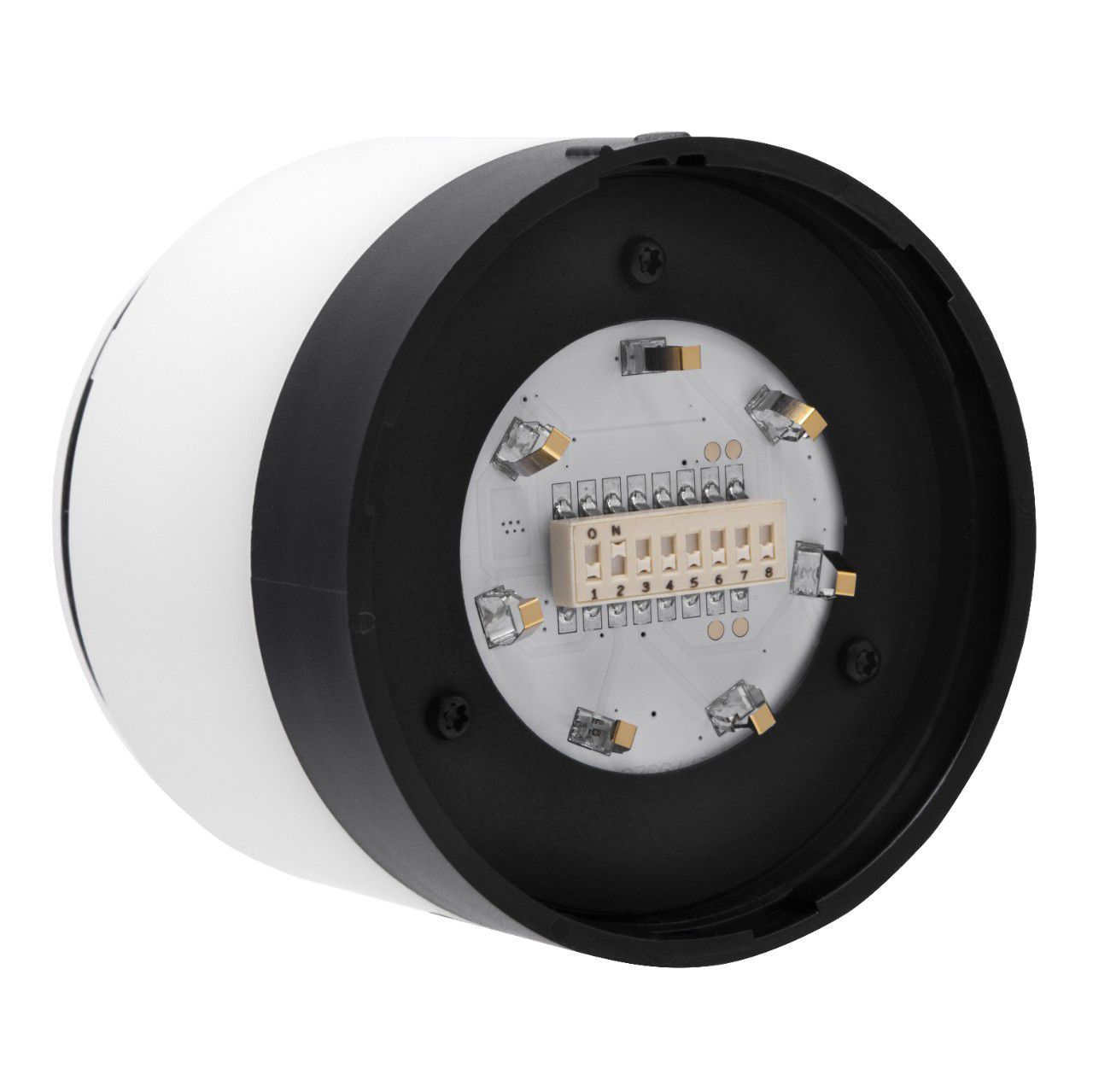 Led Stack Light Steady Flashing Three Color Tl70 Banner
