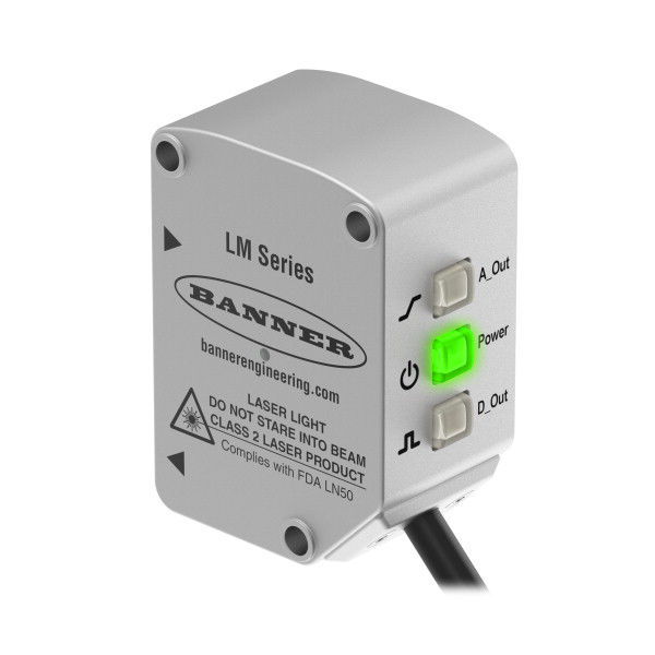 Laser Triangulation Distance Sensor High Precision Compact