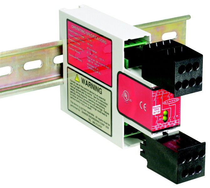 Safety Relay Din Rail Emergency Stop Im T Series Banner