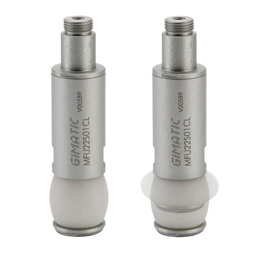 Pneumatic gripper MFU series GIMATIC expanding / handling