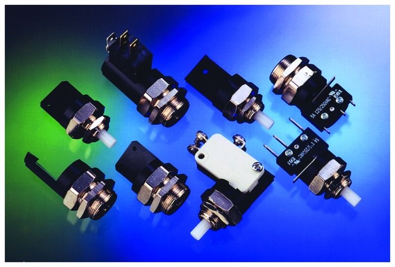 Singlepole switch MAS1B2 series Clippard airoperated