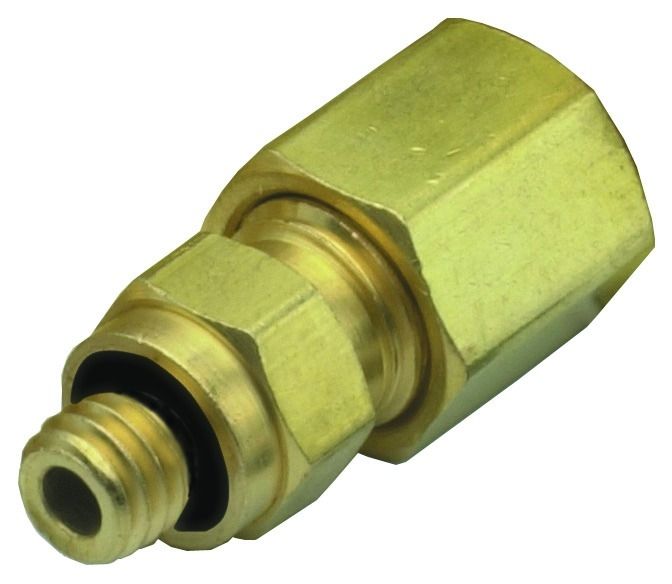 Hydraulic fitting 11923BLK Clippard screwin / brass
