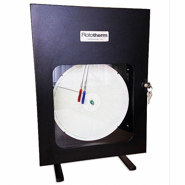 Chart recorder Clearscan British Rototherm Co. Ltd temperature
