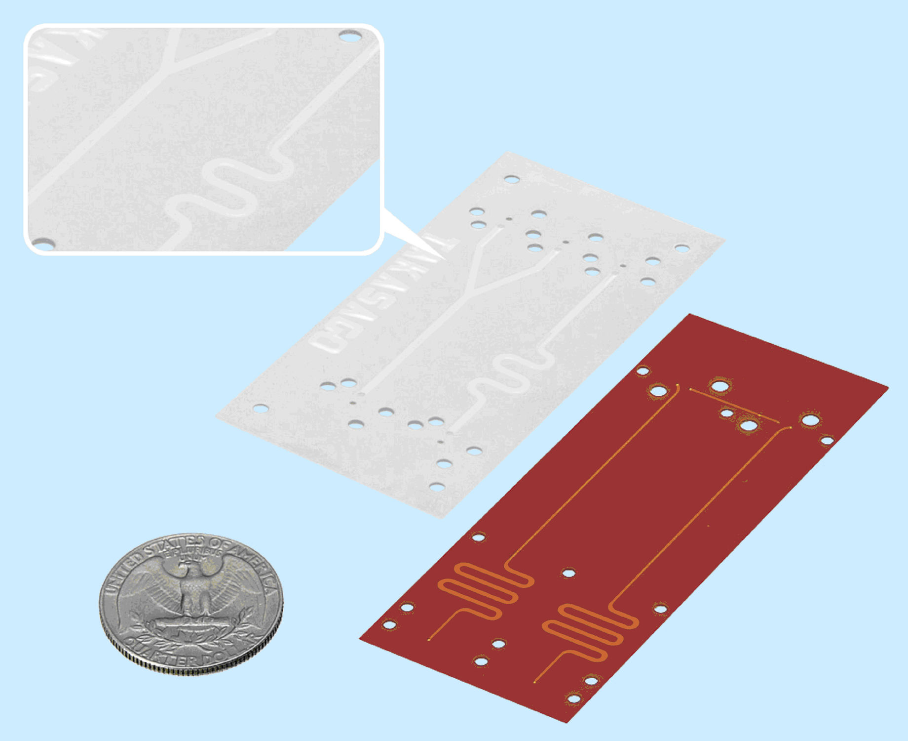 Multi-channel manifold - TAKASAGO FLUIDIC SYSTEMS - PTFE / microchannel