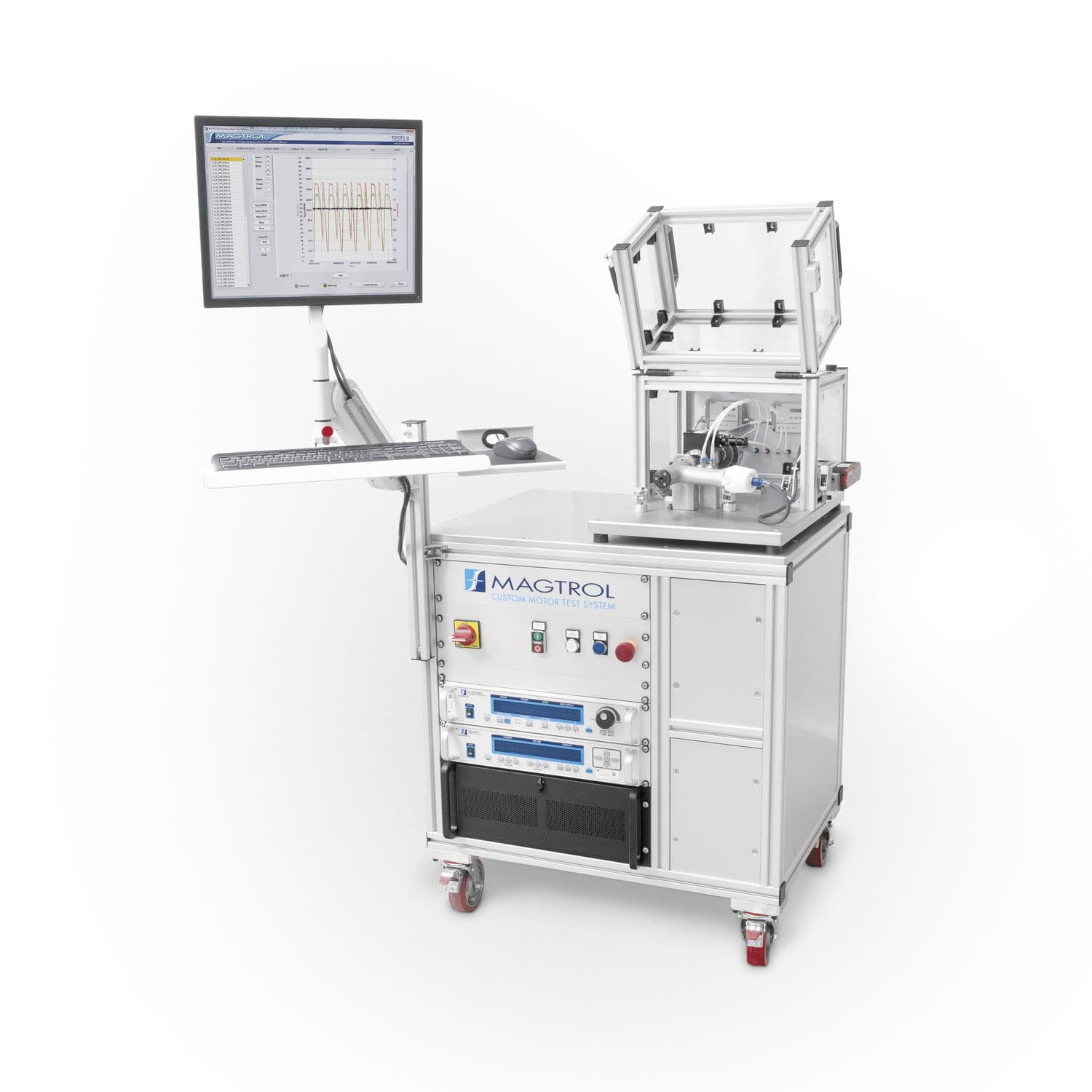 Motor test bench - CMTS - MAGTROL - torque / speed / durability