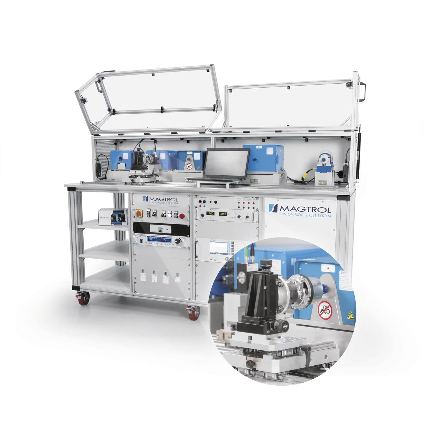 Electrical and mechanical test bench - All-In-One Multi-Line - MAGTROL ...