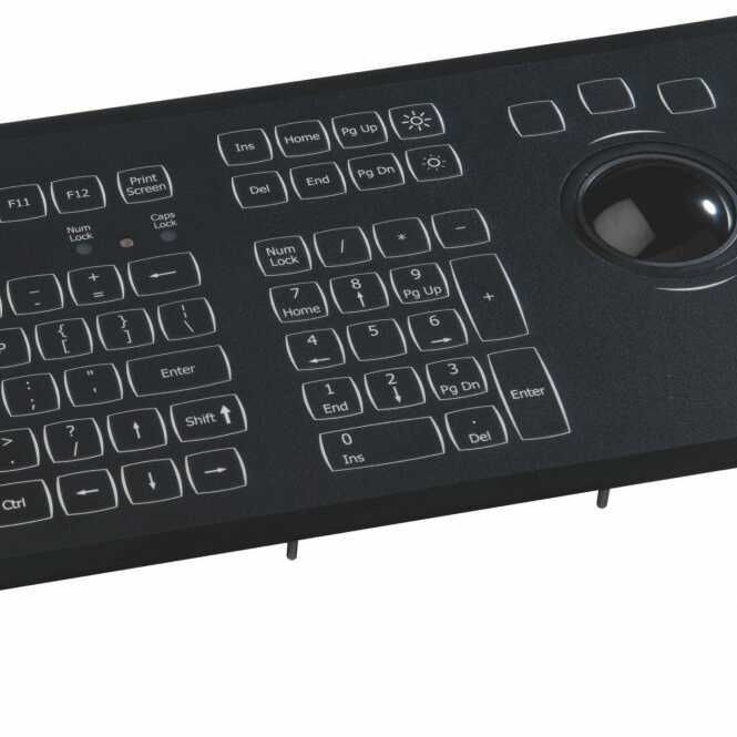 Panel-mount keyboard - KSML106-MC1 series - NSI - with mechanical keys ...