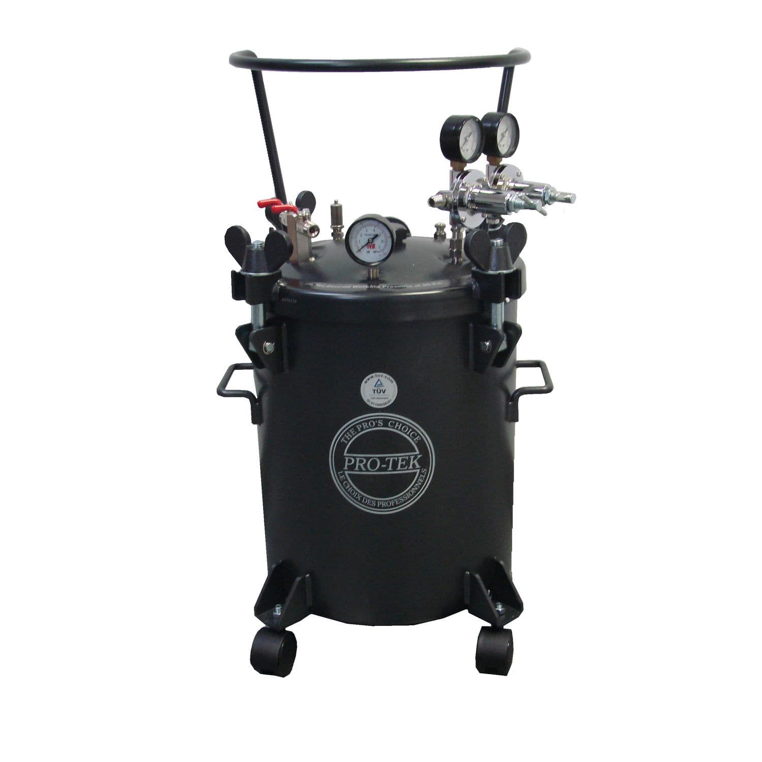 Paint tank 7540 ProTek steel / pressure / with agitator