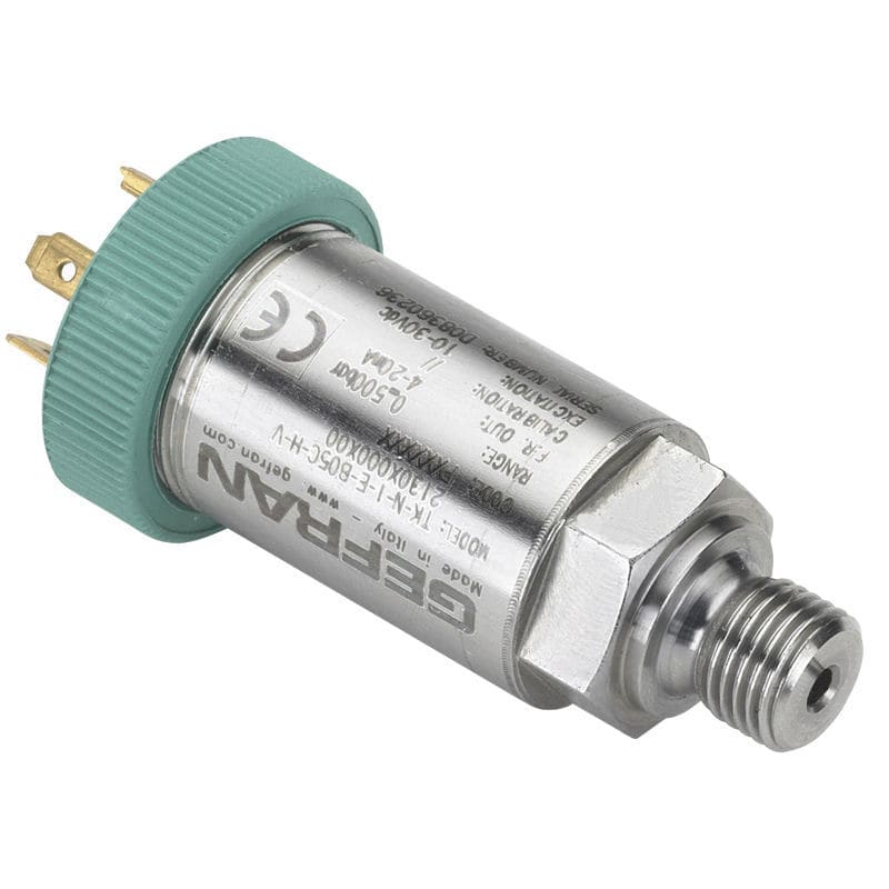 Relative pressure transmitter TK GEFRAN membrane / 420 mA / 2wire