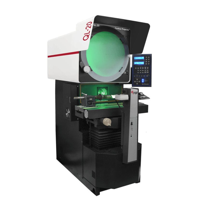 Horizontal profile projector QL20™ Optical Gaging Products floor