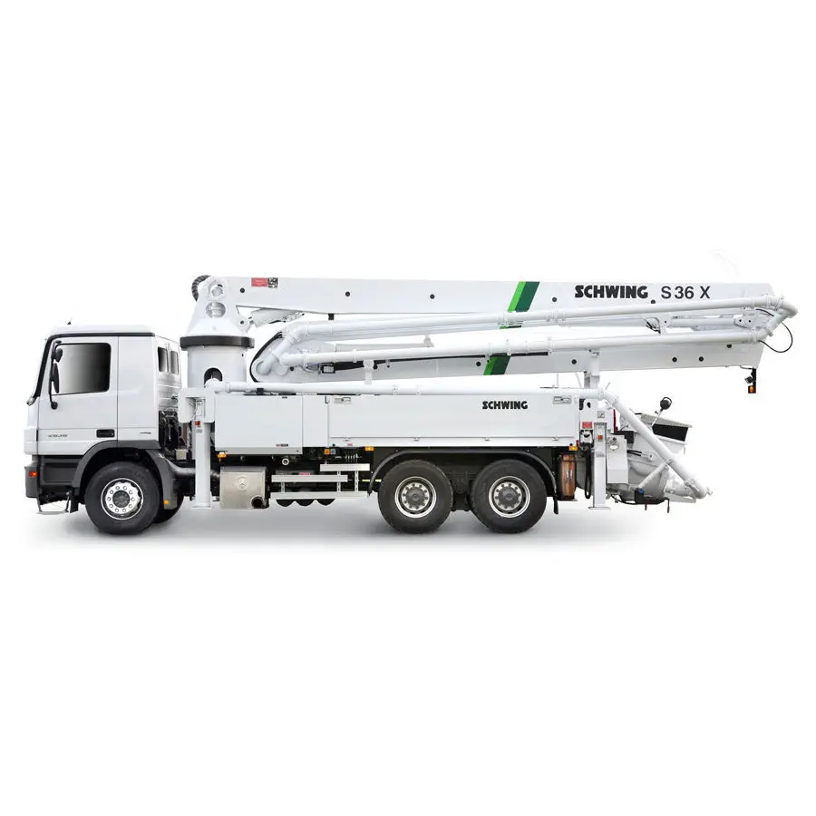 Mobile truck-mounted concrete pump - S 36 X - SCHWING GmbH - for 