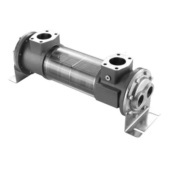 Shell and tube heat exchanger BNZ series Lovejoy water/oil