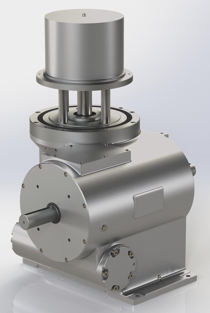 Electric motor driven rotary indexing table 500RPP DESTACO