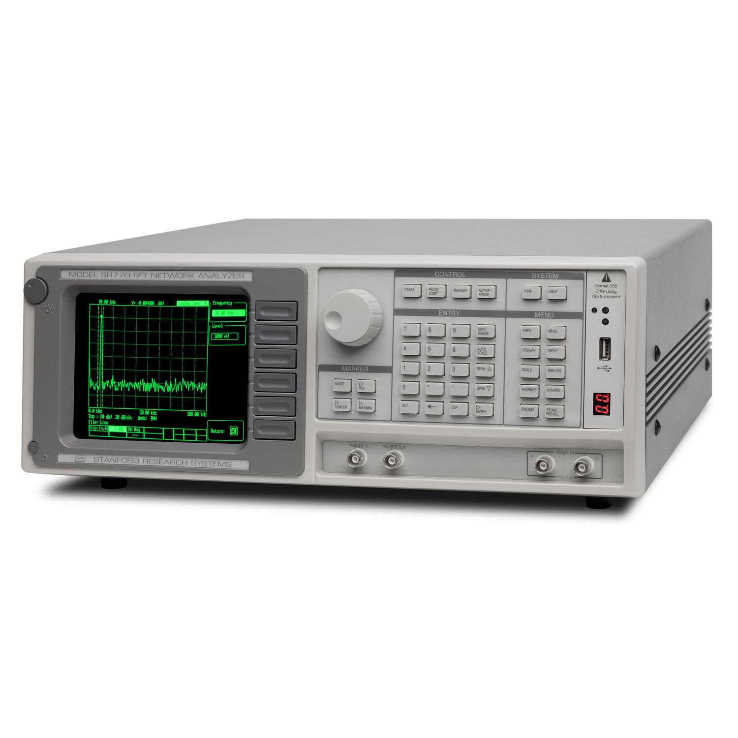 Electrical network analyzer - SR770 - Stanford Research Systems ...