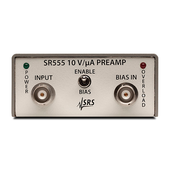 Current preamplifier SR555 Stanford Research Systems lownoise