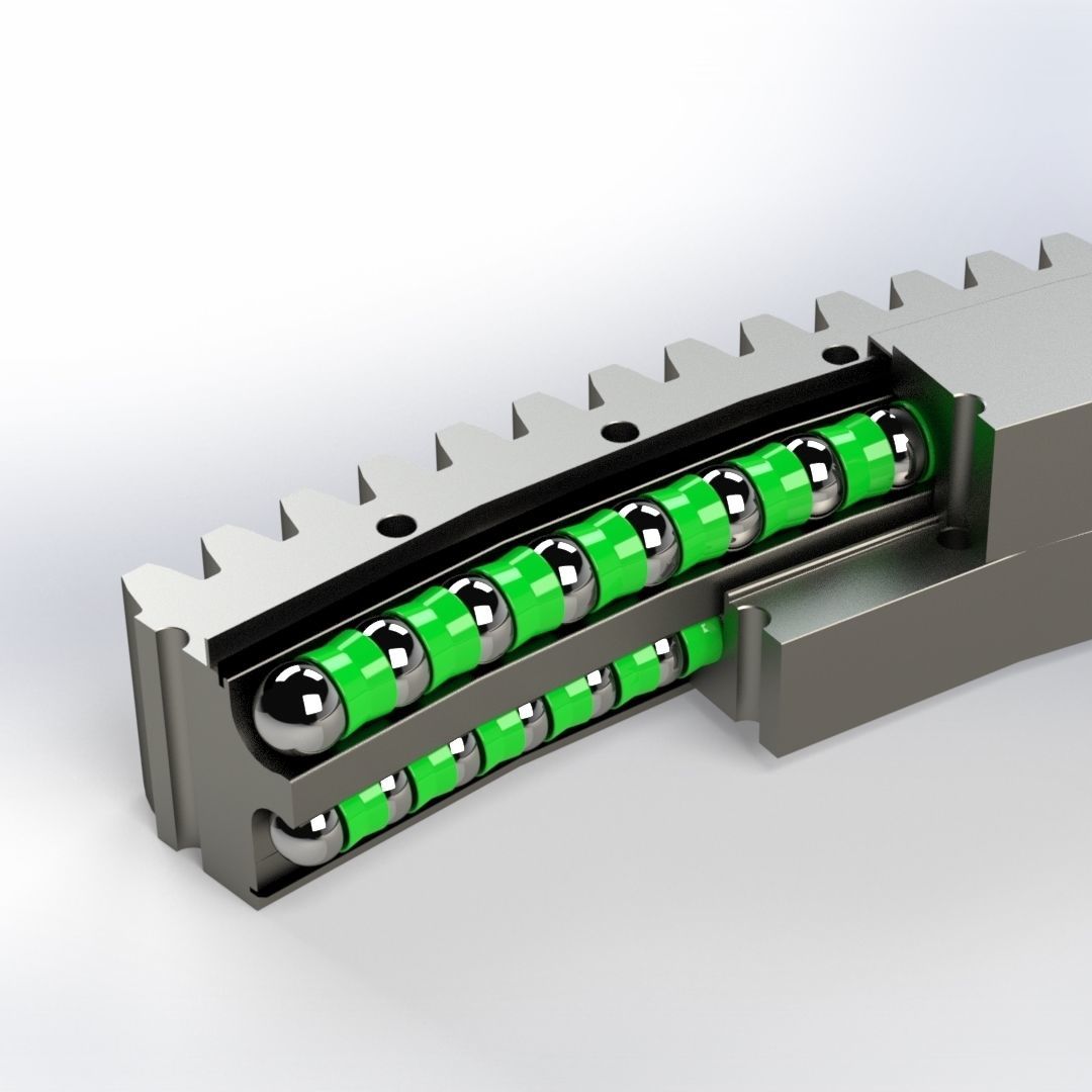 Ball bearing bearing RENO GEAR doublerow / steel / for mining and