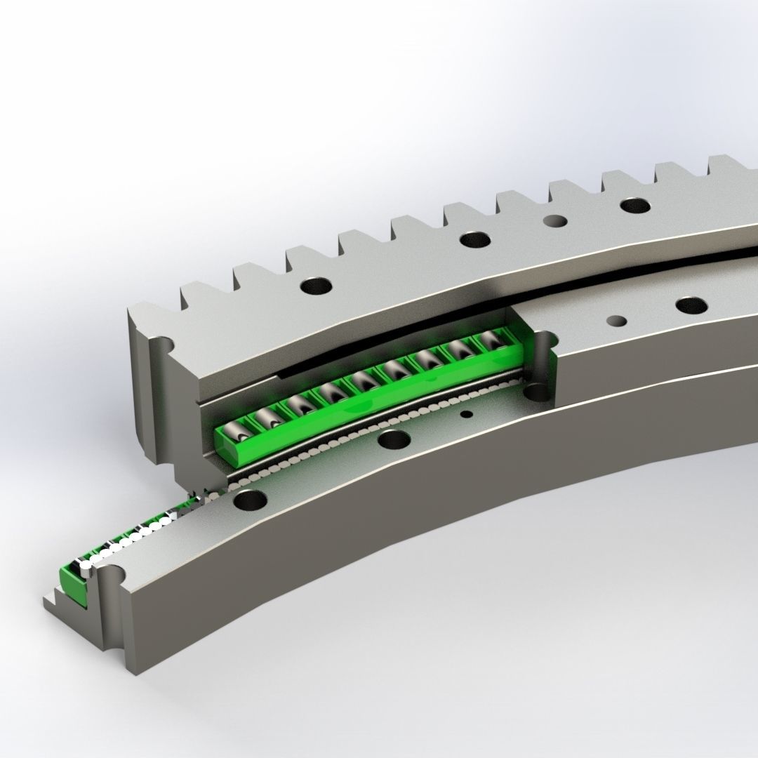 Roller bearing RENO GEAR radial / axial / threerow