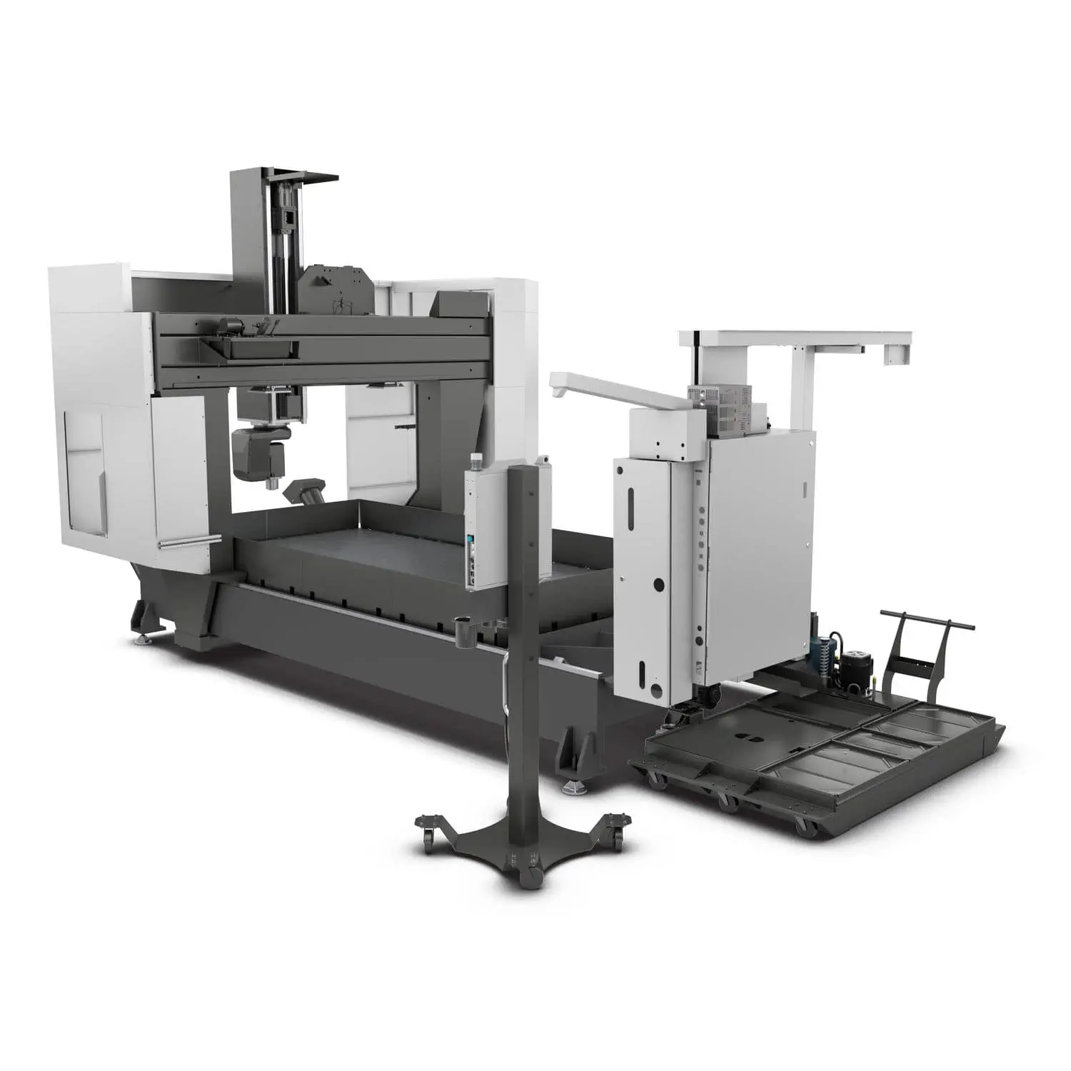 5 Axis Cnc Milling Machine Gm 2 5ax Haas Automation Swiveling Spindle Gantry For Aluminum