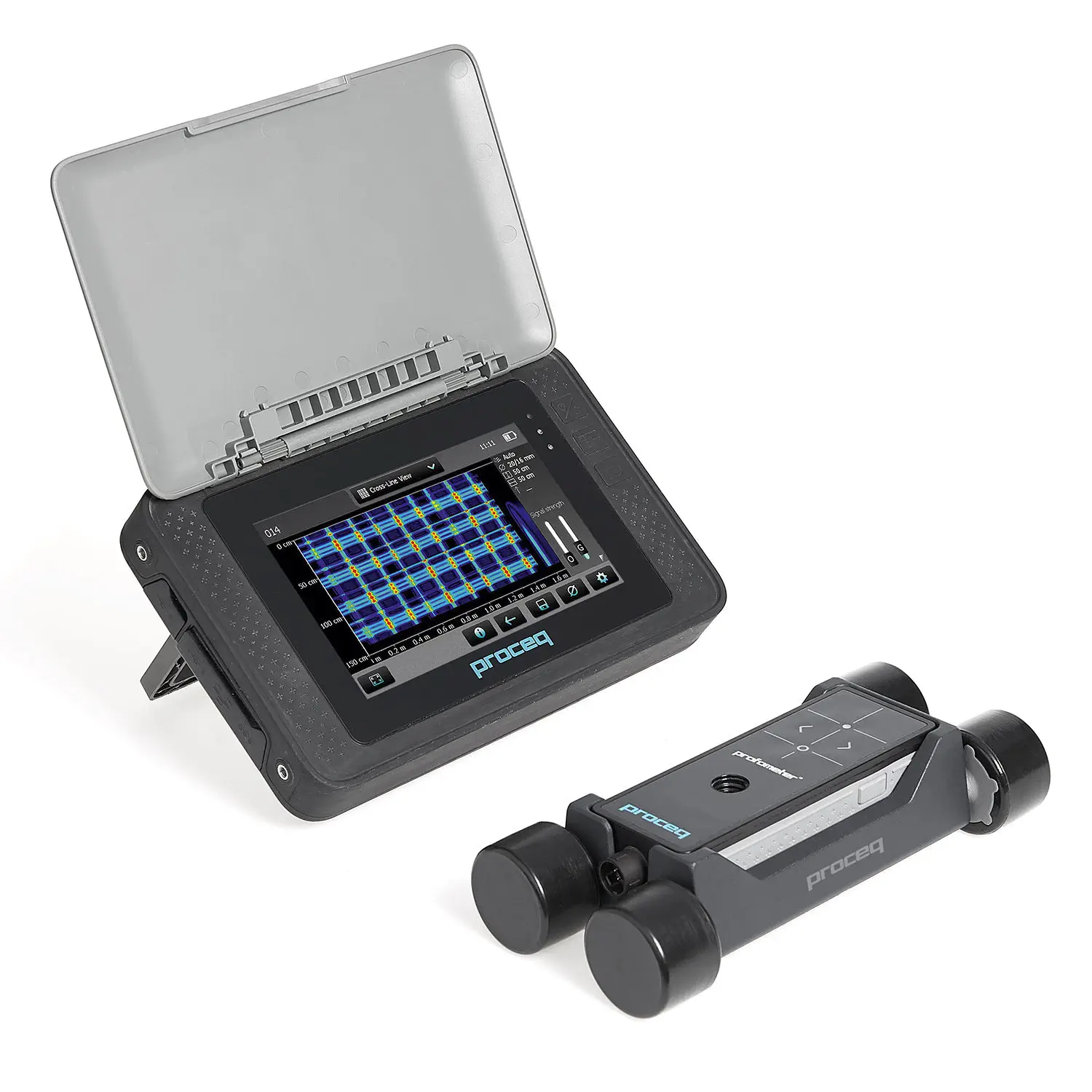 Metal rebar locator - Profometer 650 AI - Proceq - with data logger