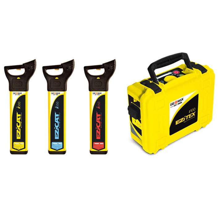Underground pipe locator EZiSYSTEM i GeoMax for underground pipes