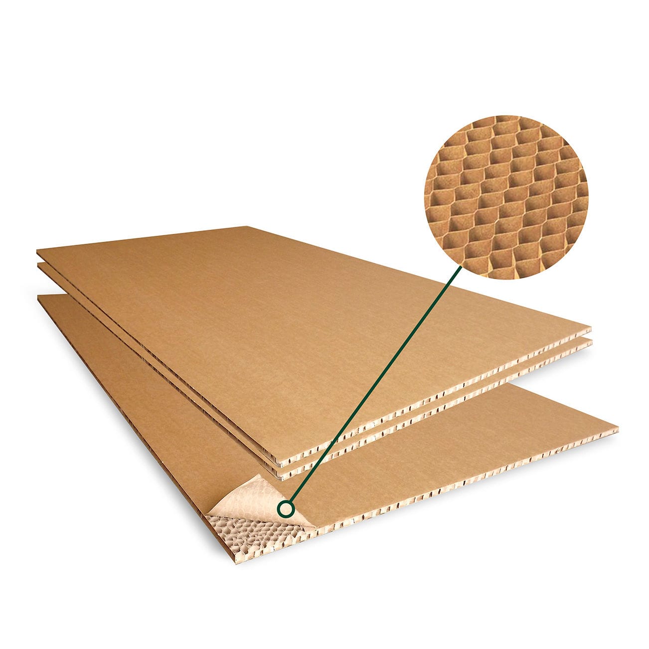 Cardboard panel 360 Eco Packaging for the furniture industry
