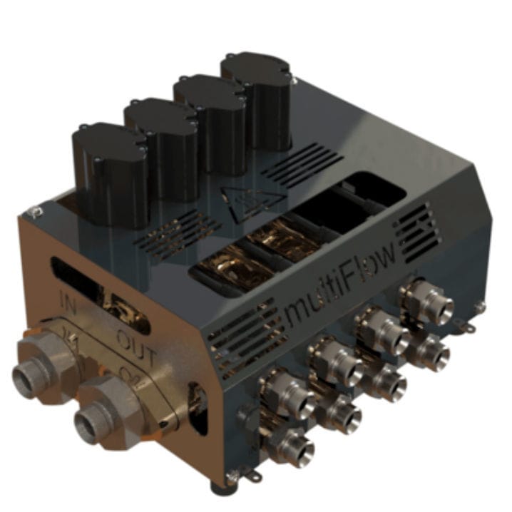 Multichannel temperature control unit Regloplas circulating water