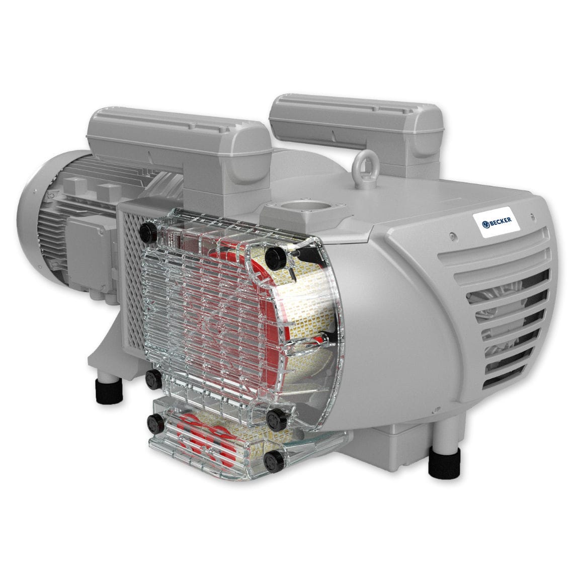 Rotary vane vacuum pump VTLF 2.250 SK BECKER oilfree / single