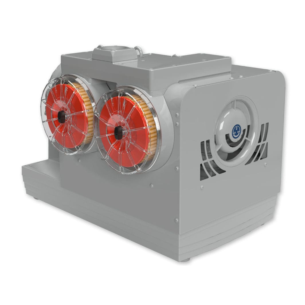 Rotary claw vacuum pump BCV 300 BECKER lubricated / singlestage