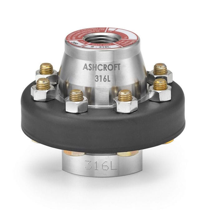 Diaphragm seal with threaded connection 100 ASHCROFT for pressure