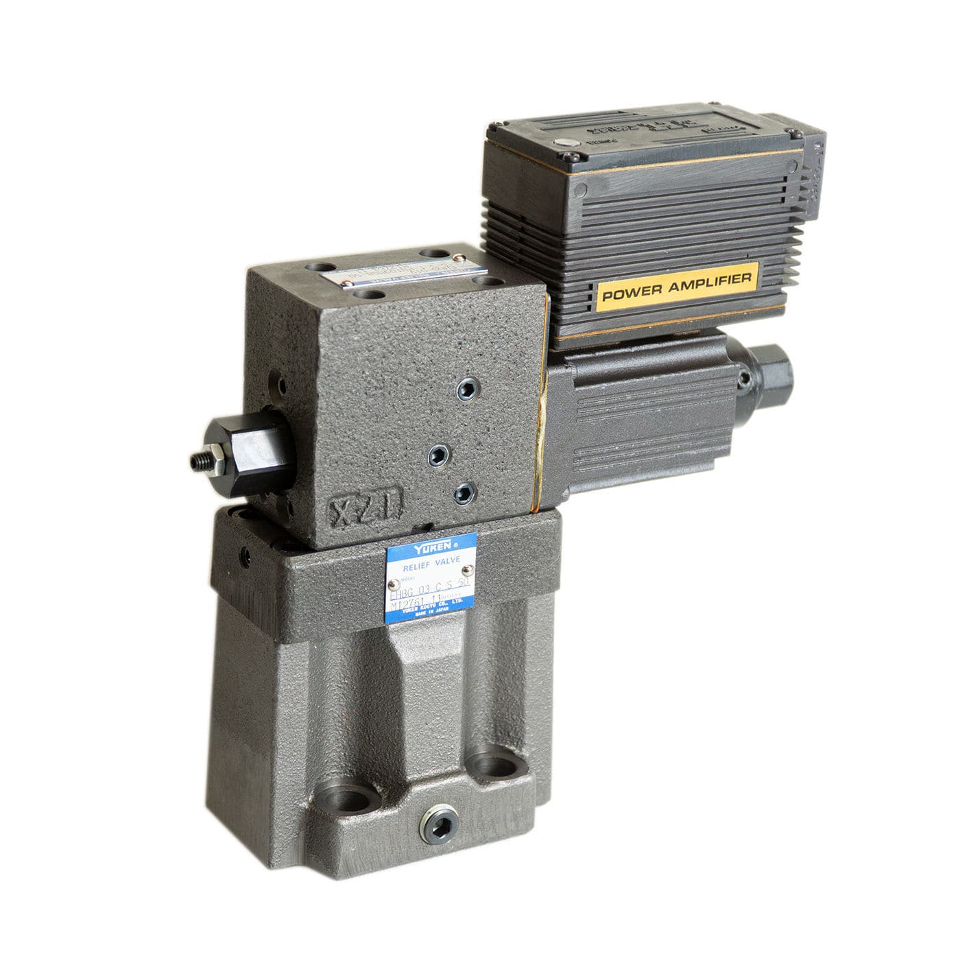 Hydraulic relief valve EBG series YUKEN Europe Ltd. standard