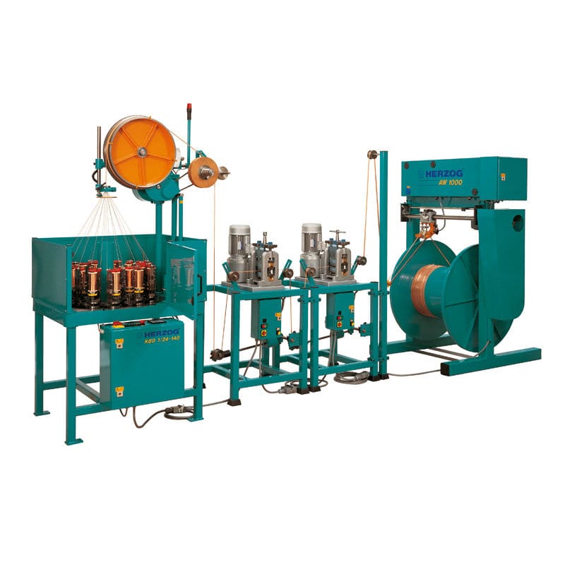 Wire braiding machine KBD 1/24140 HERZOG GmbH