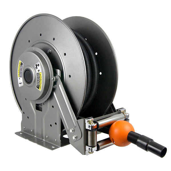 Vacuum hose reel VACN900 HANNAY REELS spring rewind / fixed