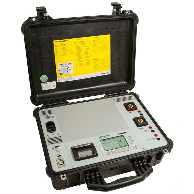 Digital microhmmeter - MJÖLNER600 - MEGGER - portable