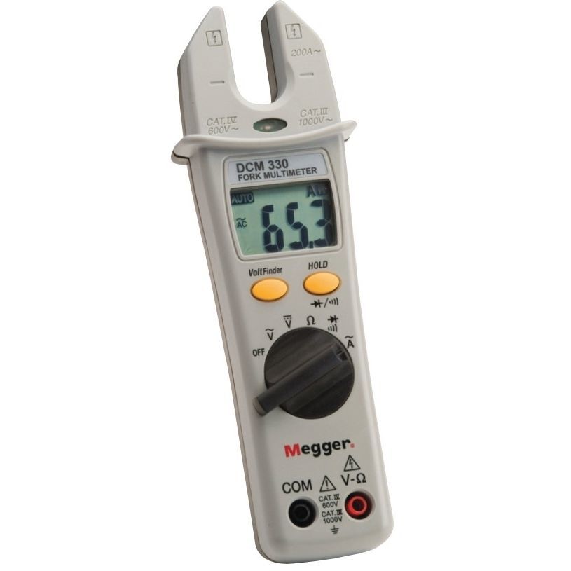 Digital multimeter - DCM330 - MEGGER - portable / 1000 V / cat IV