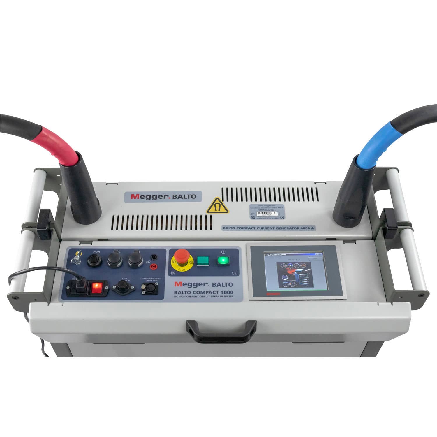 Current testing device BALTO Compact 4000 MEGGER manual / circuit