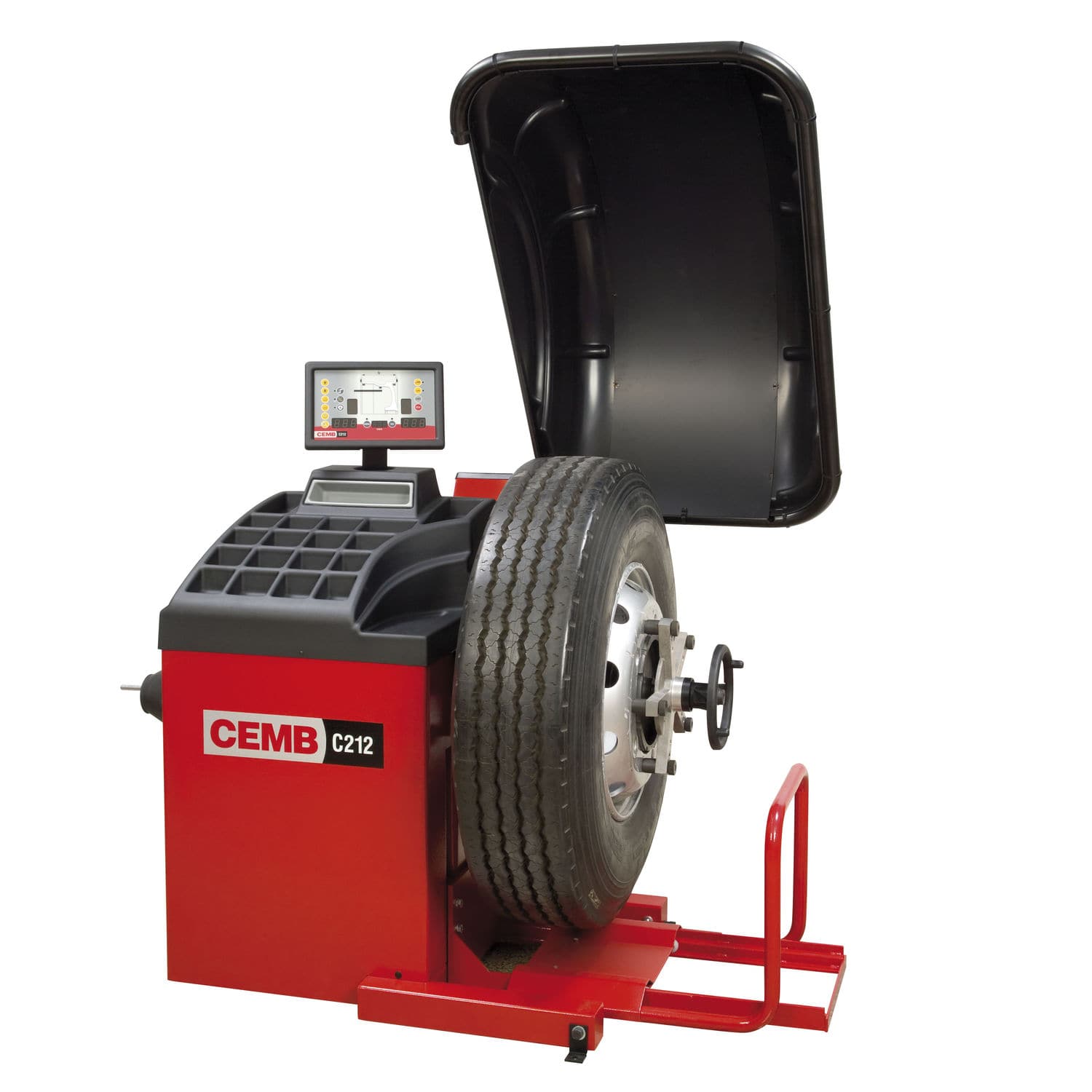 Car wheel balancer C212 CEMB for trucks / automatic