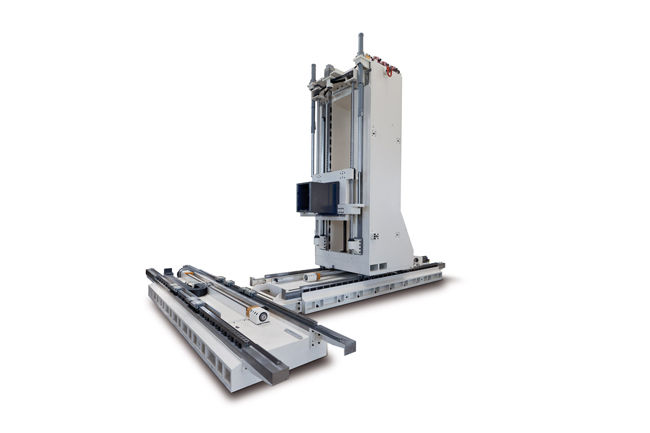 3-axis milling center / horizontal / traveling-column / with rotary ...