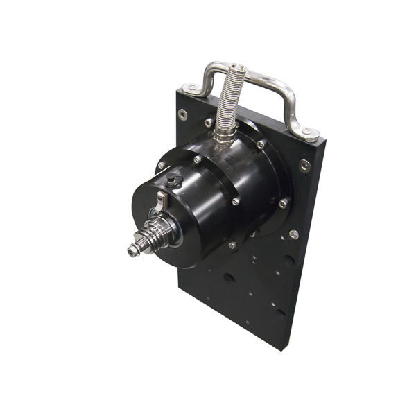 Water-jet cutting machine rotary axe
