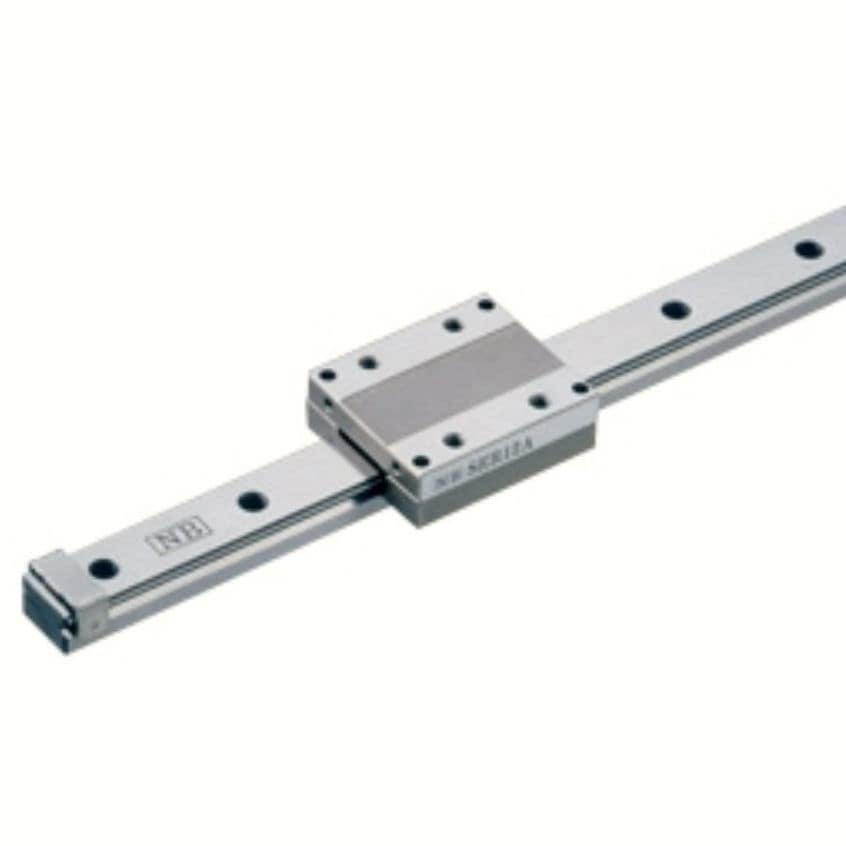 Slide linear guide SER series NB crossed roller / precision / steel