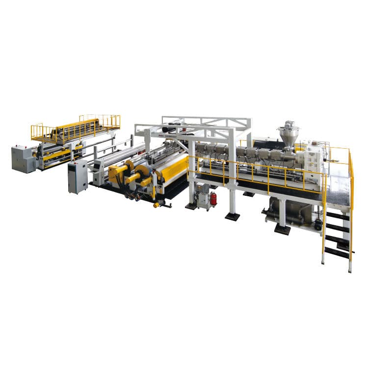 Flat-film extrusion line - JWS series - Jwell Extrusion Machinery Co ...