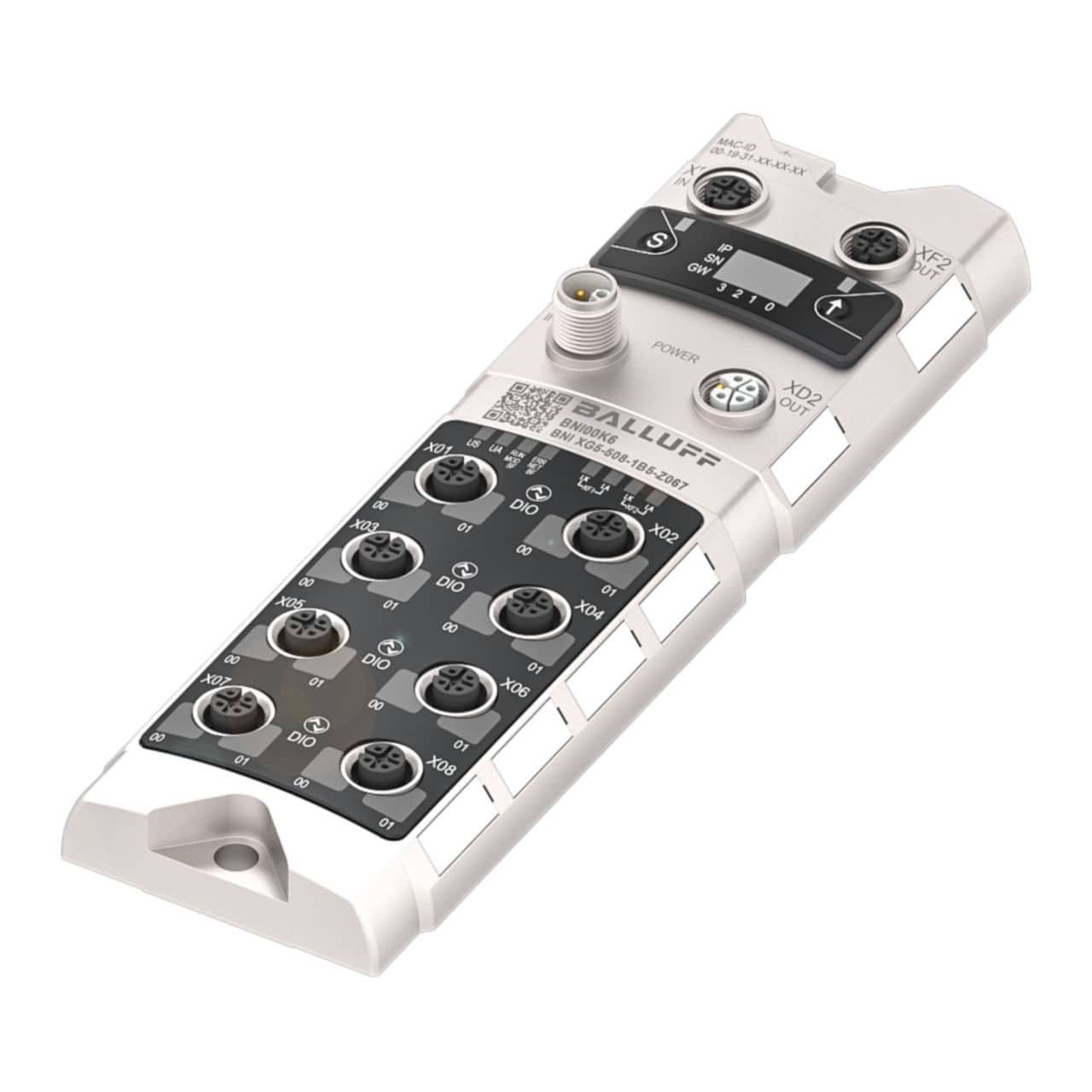 Digital I/O module - BNI00K6 - Balluff GmbH - EtherNet/IP / ProfiNet ...