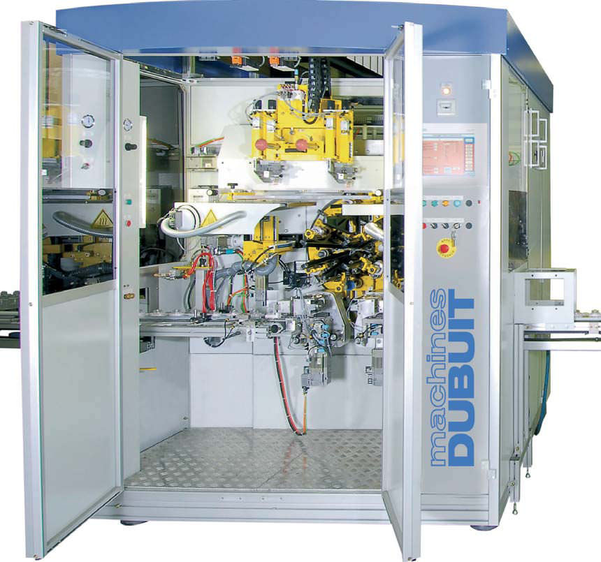 Automatic screen printer max. 4 000 p/h 329G MACHINES DUBUIT S.A