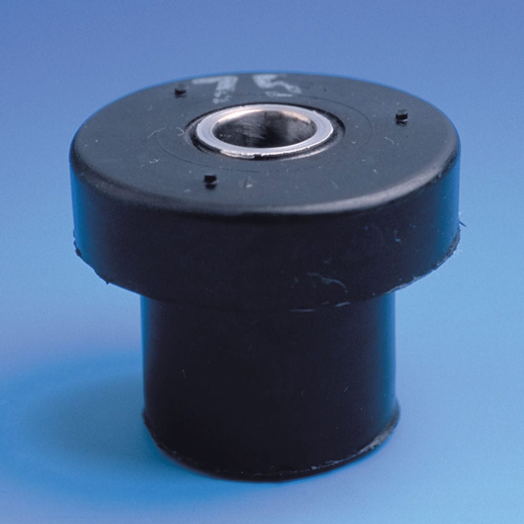 Round antivibration mount / rubber / for mobile devices / ring S.T.C