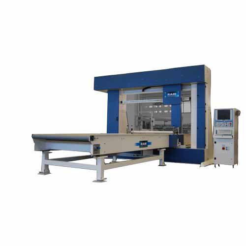 Abrasive wire cutting machine VCR F RAM Elettronica vertical wire